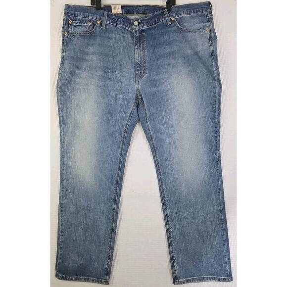Levi’s 541 ~Men's 50×32~ Blue Denim Athletic Taper Jeans Stretch NWT. - Picture 5 of 16